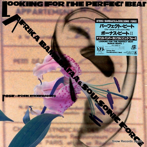 AFRIKA BAMBAATAA AND SOULSONIC FORCE looking for the perfect beat 12AP3015