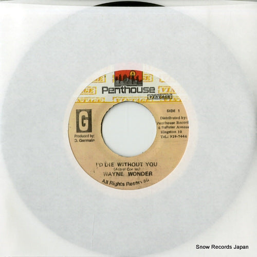 WONDER, WAYNE i'd die without you 17971