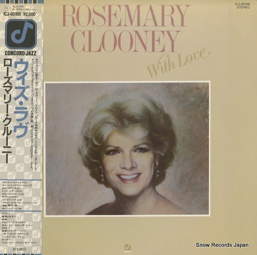 CLOONEY, ROSEMARY with love ICJ-80198