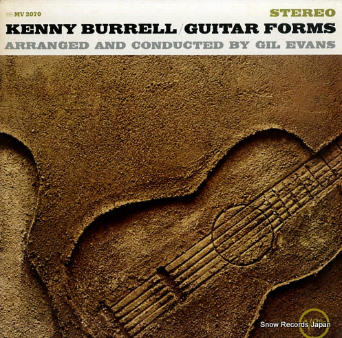 BURRELL, KENNY guitar forms MV2070