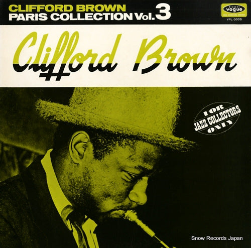 BROWN, CLIFFORD paris collection vol.3 VPL-3005