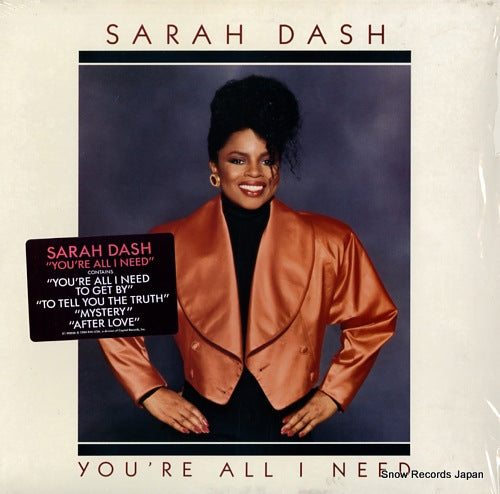 DASH, SARAH you're all i need E1-90036