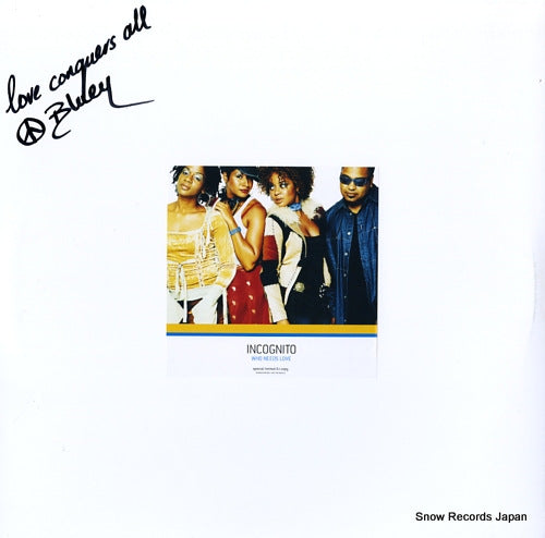 INCOGNITO who needs love LSP-1053