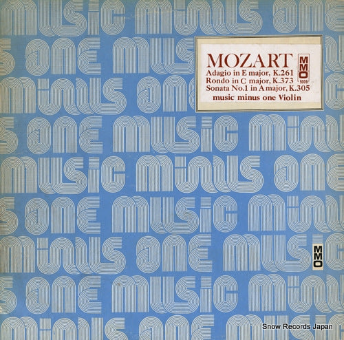 BAUER, FRANZ mozart; adagio in e major k.261 MMO5009