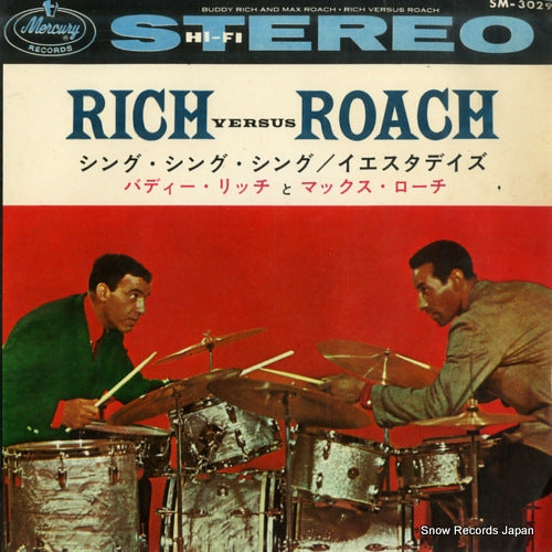 RICH, BUDDY, AND MAX ROACH rich versus roach SM-3029