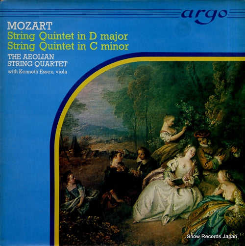 AEOLIAN STRING QUARTET, THE mozart; string quintet in d major & c minor ZK12
