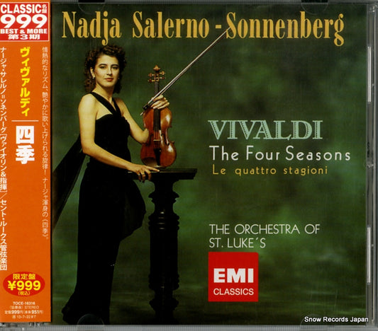 SALERNO-SONNENBERG, NADJA vivaldi; the four seasons TOCE-16316