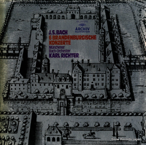 RICHTER, KARL bach; 6 brandenburgische konzerte 2723010