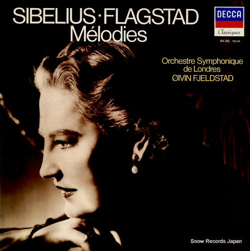 FLAGSTAD, KIRSTEN sibelius; melodies 592149