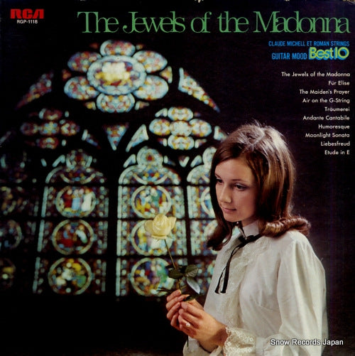 MICHELL, CLAUDE, ET ROMAN STRINGS the jewels of madonna / guitar mood best 10 RGP-1118