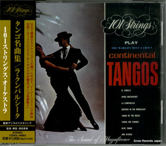 101 STRINGS ORCHESTRA continental tangos CDSOL-46863