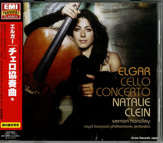 CLEIN, NATALIE elgar; cello concerto TOCE-56537