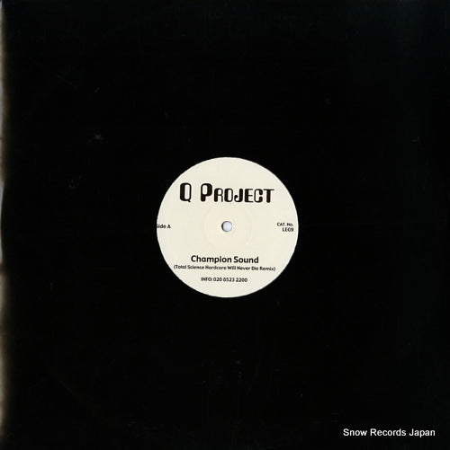Q PROJECT champion sound(remixes) LEG9