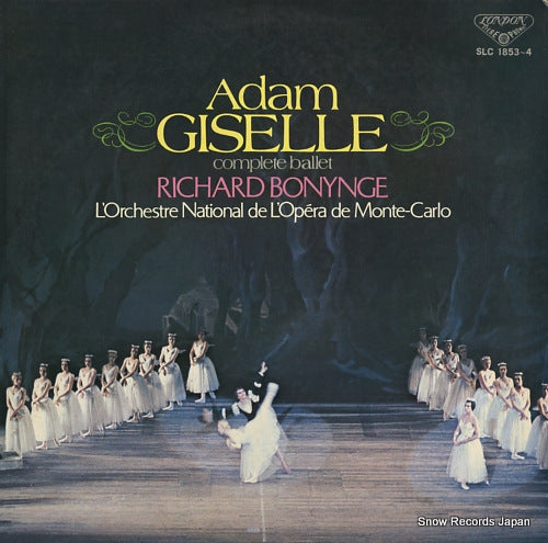 BONYNGE, RICHARD adam; "giselle" complete ballet SLC1853