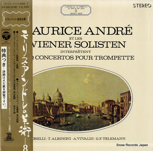 ANDRE, MAURICE cinq concertos pour trompette OS-2413-RE