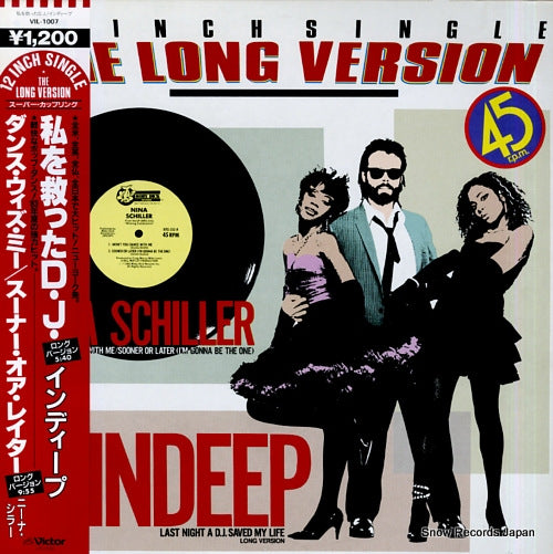 INDEEP / NINA SCHILLER last night a d.j. saved my life VIL-1007