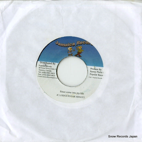JC LODGE, AND SUGAR MINOTT since come into my life A7001