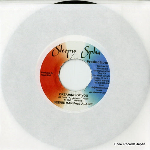 BEENIE MAN dreaming of you DSRASIDE-442 / DSR-ASIDE-1001