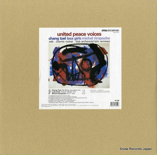 UNITED PEACE VOICES chang tzel/lasa girls/michel rimpoche IC216