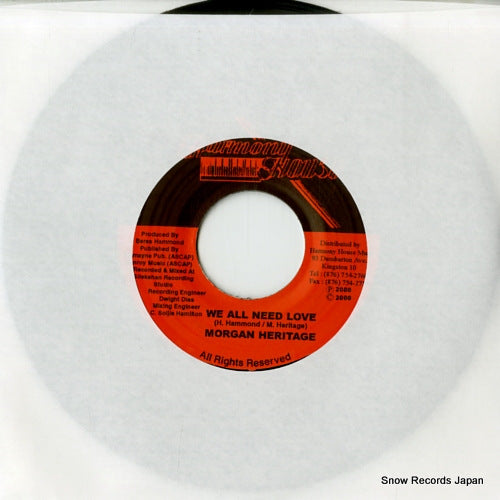 MORGAN HERITAGE we all need love DSRBSIDE-9423
