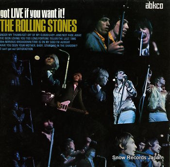 ROLLING STONES, THE got live if you want it! 844467-1