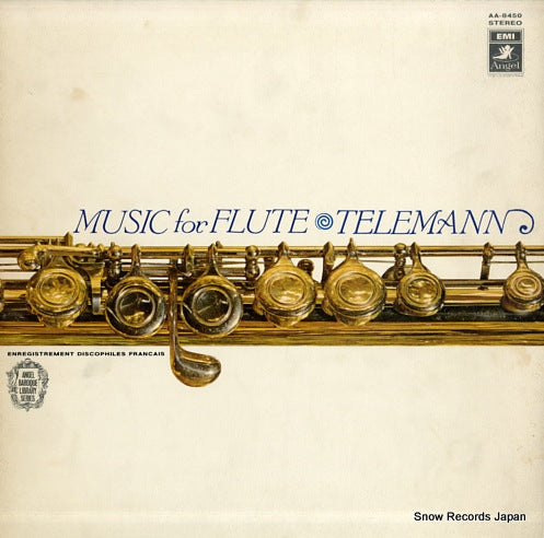 RAMPAL, JEAN-PIERRE music for flute telemann AA-8450