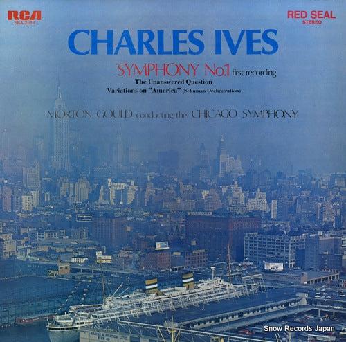 GOULD, MORTON ives; symphony no.1 variations on "america" SRA-2613