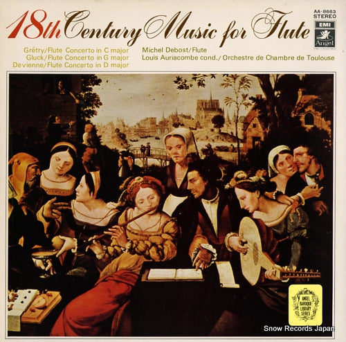 DEBOST, MICHEL 18th century music for flute AA-8663