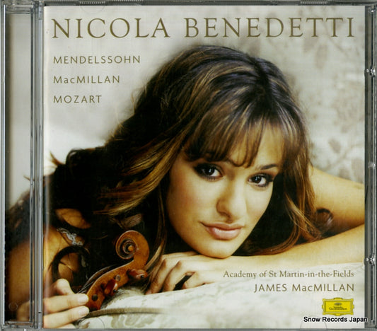 BENEDETTI, NICOLA mendelssohn / macmillan / mozart 476315-9