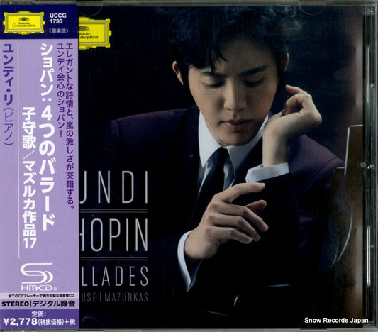 YUNDI chopin; ballades UCCG-1730