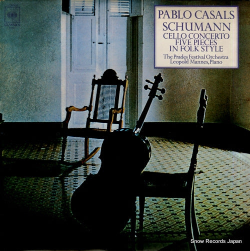 CASALS, PABLO schumann; cello concerto, five pieces in folk style S61298