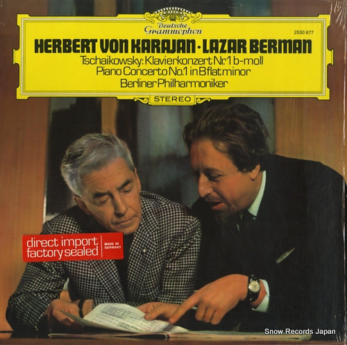 BERMAN, LAZAR tchaikovsky; konzert fur klavier und ochester nr.1 b-moll op.23 2530677
