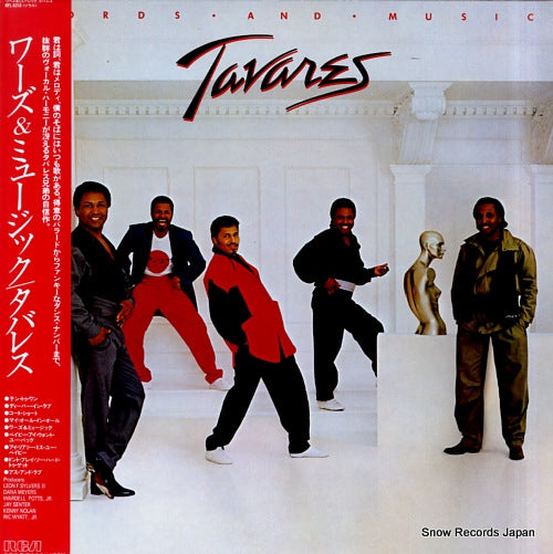 TAVARES words and music RPL-8218