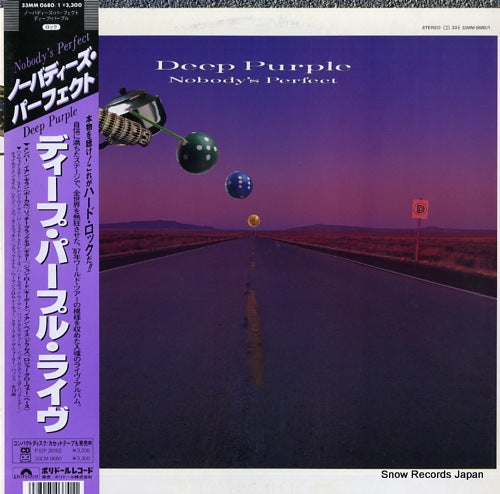 DEEP PURPLE nobody's perfect 33MM0680/1
