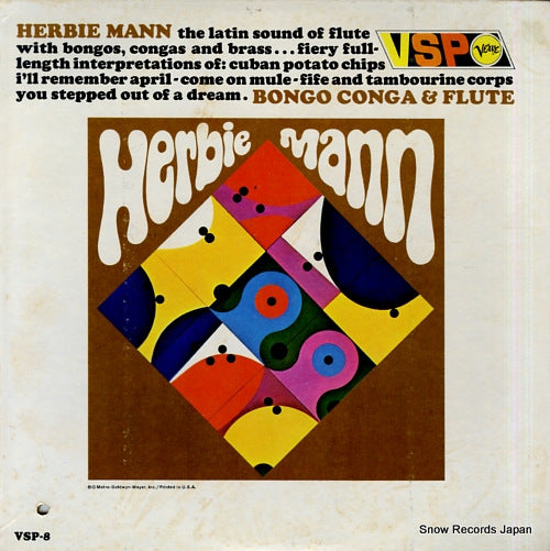 MANN, HERBIE bongo conga & flute VSP-8