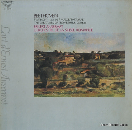 ANSERMET, ERNEST beethoven; symphony no.6 in f major op.68 "pastoral" GT9215