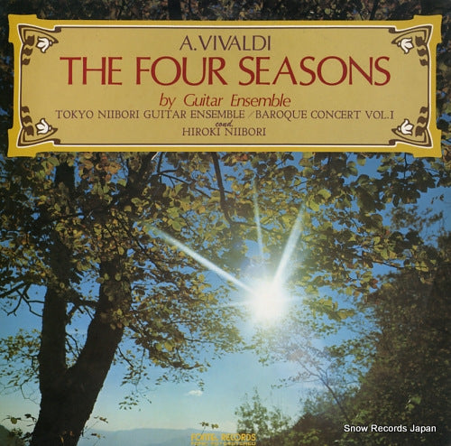 NIIBORI, HIROKI vivaldi; the four seasons FONC-5016