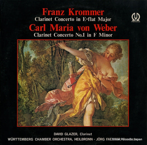 GLAZER, DAVID krommer; clarinet concerto in e-flat major H-5012V