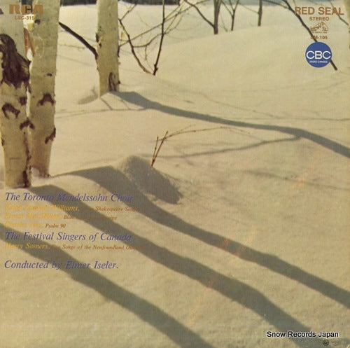 ISELER, ELMER the toronto mendelssohn choir LSC-3154