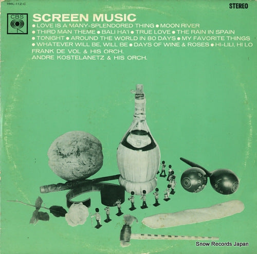 KOSTELANETZ, ANDRE screen music HML-112-C