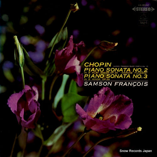 FRANCOIS, SAMSON chopin; piano sonatano.2 & no.3 AA-8342