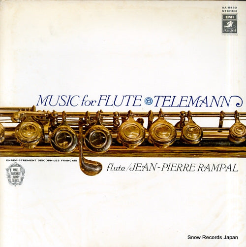 RAMPAL, JEAN-PIERRE music for flute telemann AA-8450