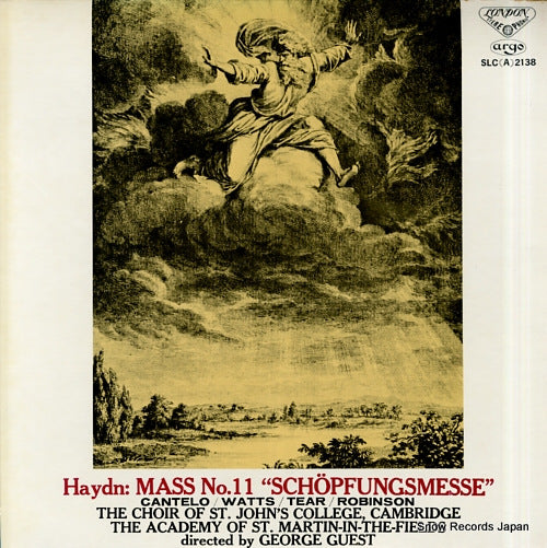 GUEST, GEORGE haydn; mass no.11 "schopfungsmesse" SLC(A)2138