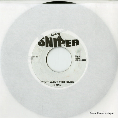 E MAN don't want you back 876-919-0223