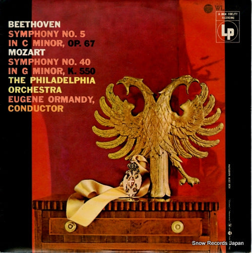 ORMANDY, EUGENE beethoven; symphony no.5 in c minor, op.67 WL-5223