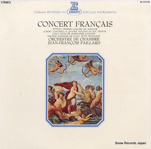 PAILLARD, JEAN-FRANCOIS concert francais RE-1078-RE