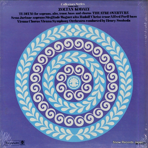 SWOBODA, HENRY kodaly; te deum / theatre overture W-9729