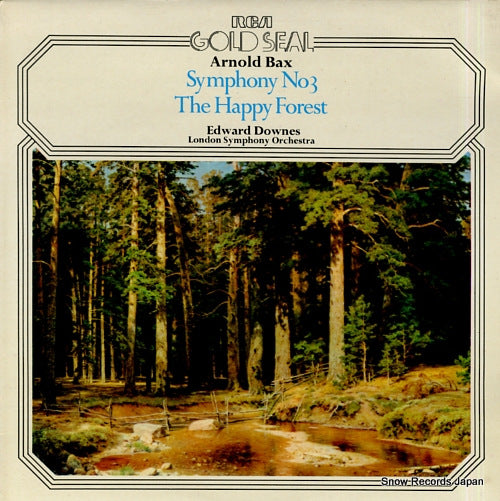 DOWNES, EDWARD arnold bax; symphony no.3 / the happy forest GL42247
