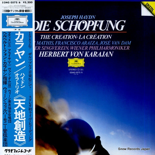 KARAJAN, HERBERT VON haydn; die schopfung 52MG0575