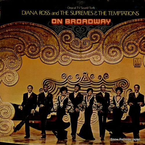 ROSS, DIANA, AND THE SUPREMES WITH THE TEMPTATIONS on broadway MS699